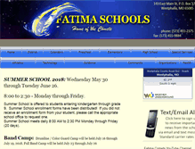 Tablet Screenshot of fatimacomets.org